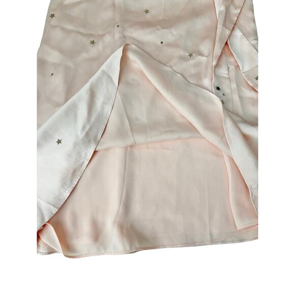 For love and lemons pink satin slip dress - size small - Picture 6 of 6